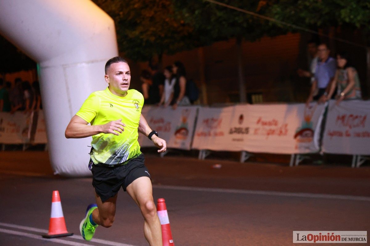 Las mejores imágenes de la carrera nocturna de Murcia