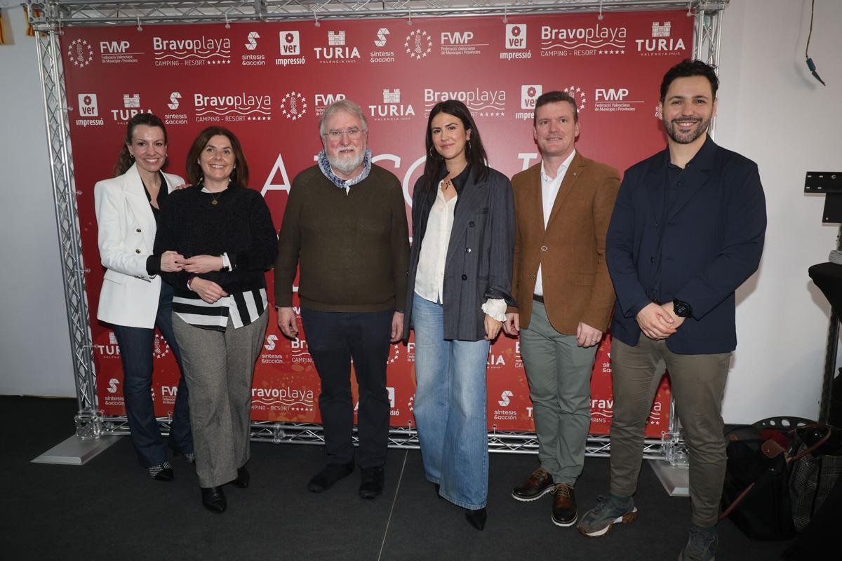 VALENCIA, VLC. Balcón de Levante-EMV del 10 de marzo 2026. Zarza León, Juan María López, Ana M. Lerma, Ángel Garrigos y Paco Lorente. Esic