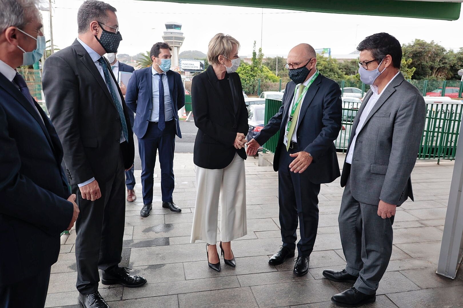 Visita de la secretaria de estado de Digitalización e Inteligencia Artificial a la sede de Binter