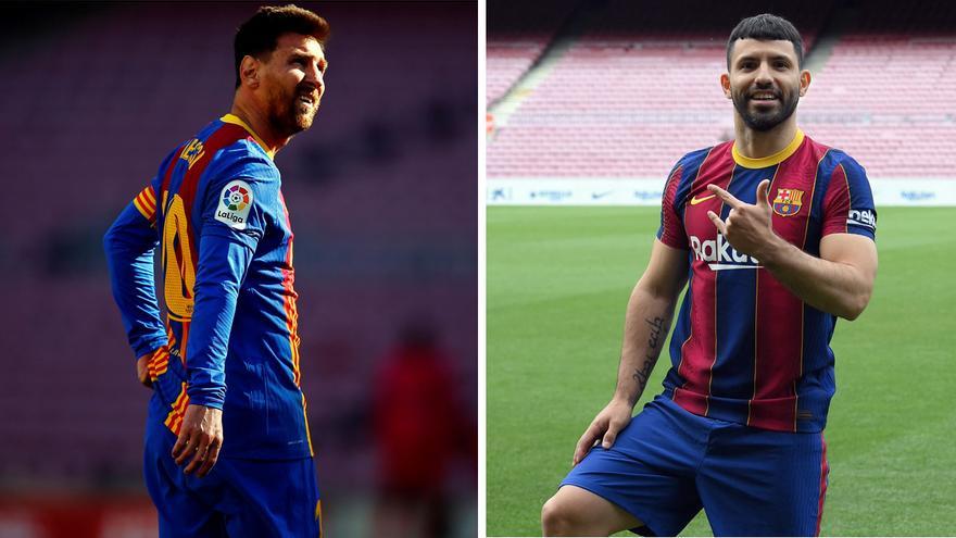 La conformación de una nueva dupla: Agüero y Messi