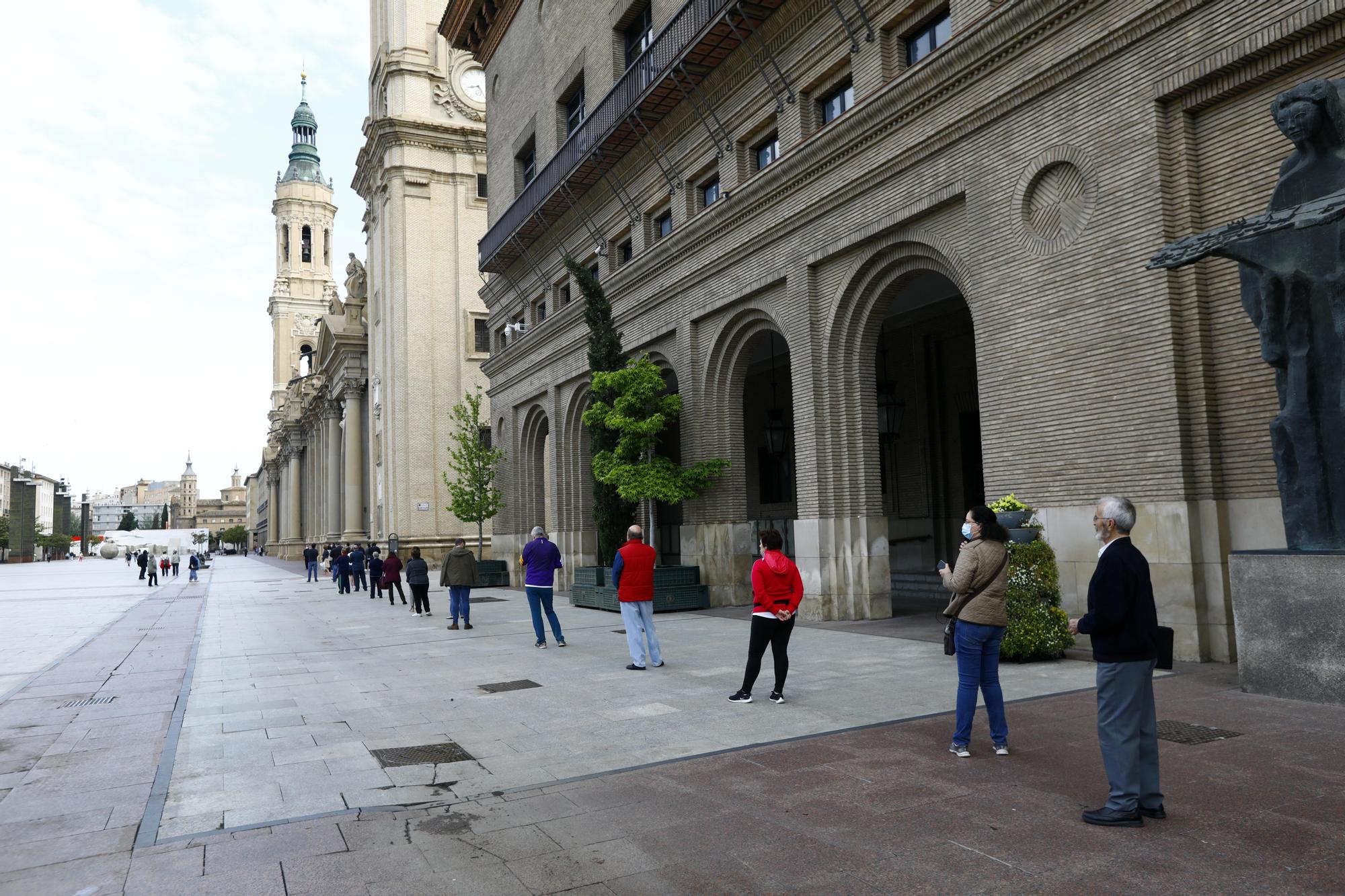 Primer día de la fase 1 en Zaragoza