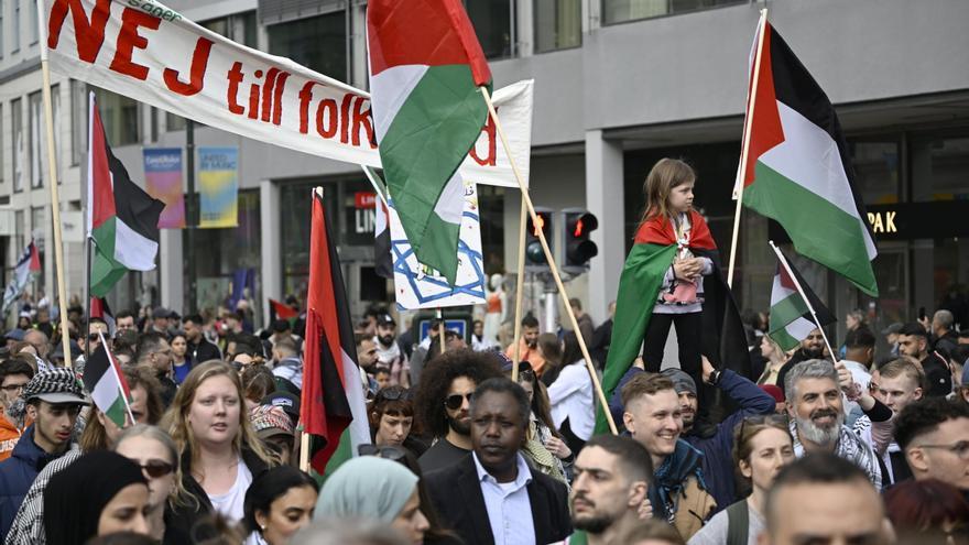 DIRECTO | Protestas contra la participación israelí en Eurovisión