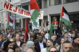 DIRECTO | Protestas contra la participación israelí en Eurovisión