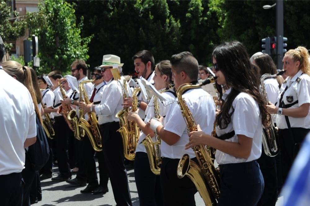 Encuentro de bandas de música en Martínez Tornel