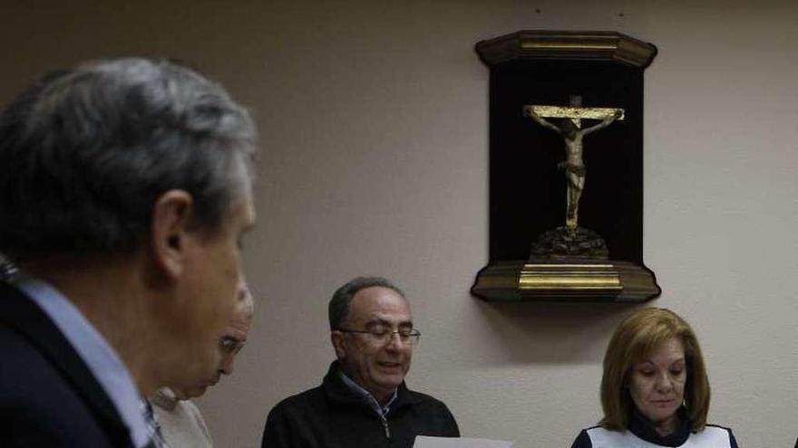 Integrantes del Consejo Rector en la última reunión.