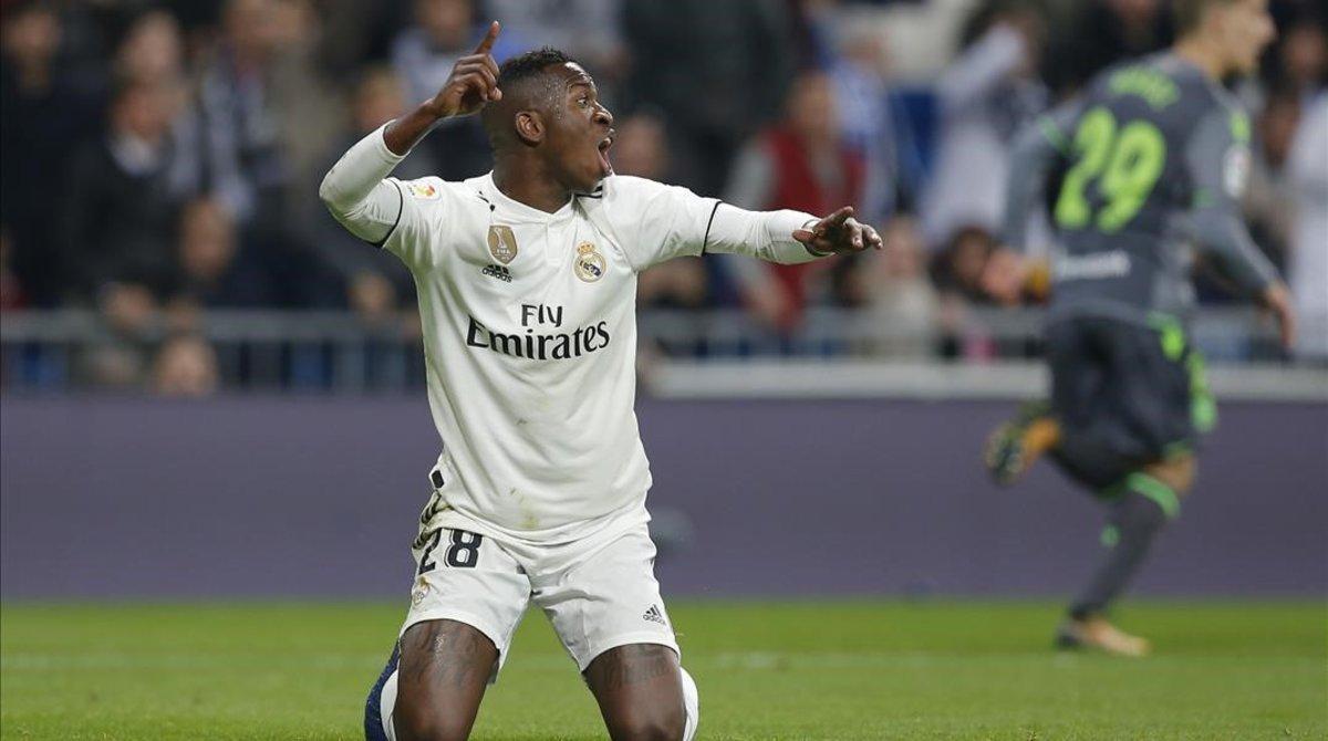 zentauroepp46449599 real madrid s vinicius junior reacts during a spanish la lig190107193730