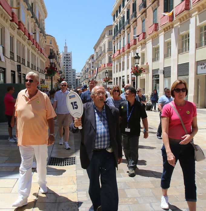 El crucero más grande del mundo, al igual que el Oasis y el Allure of the Seas, visita la capital de la Costa del Sol en una escala de diez horas.