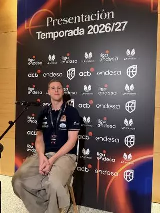 Paul Jorgensen, en la presentación de la Liga Endesa: «Antes del debut, me acuerdo de mi padre y de mi novia»