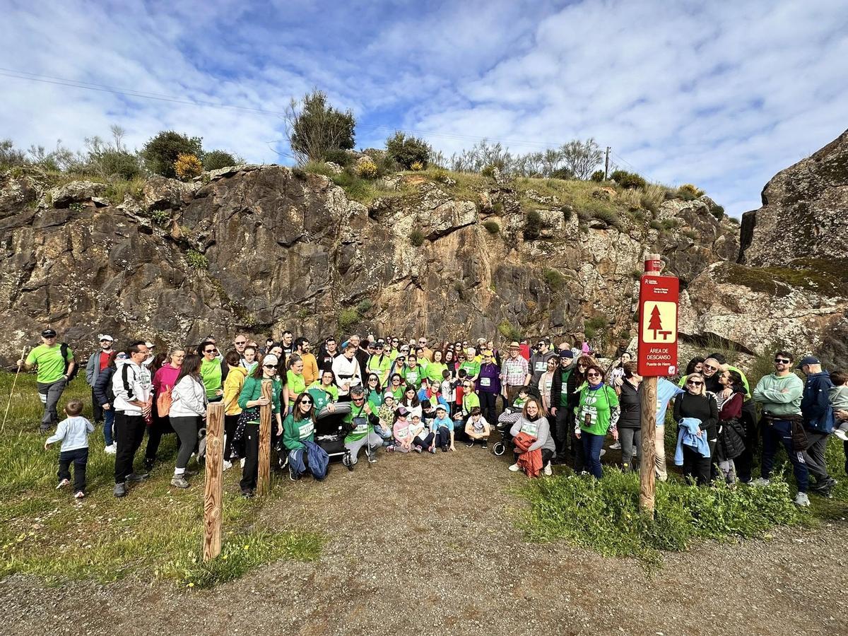 Plasencia acogerá la quinta edición de la Marcha Verde para visibilizar el alzhéimer, este domingo.