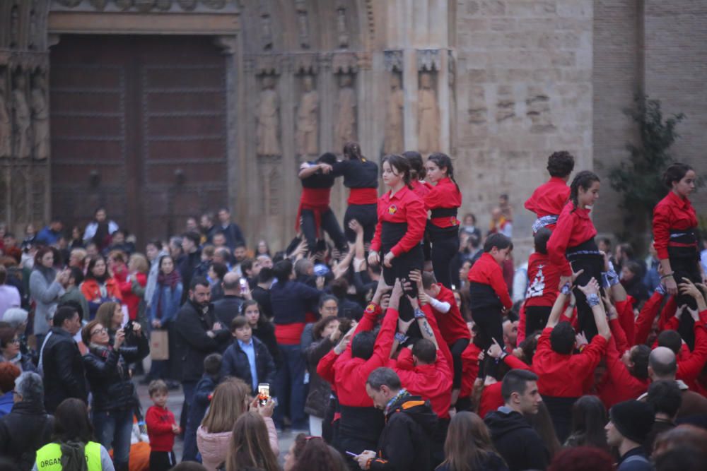 Concentración de Escola Valenciana en València