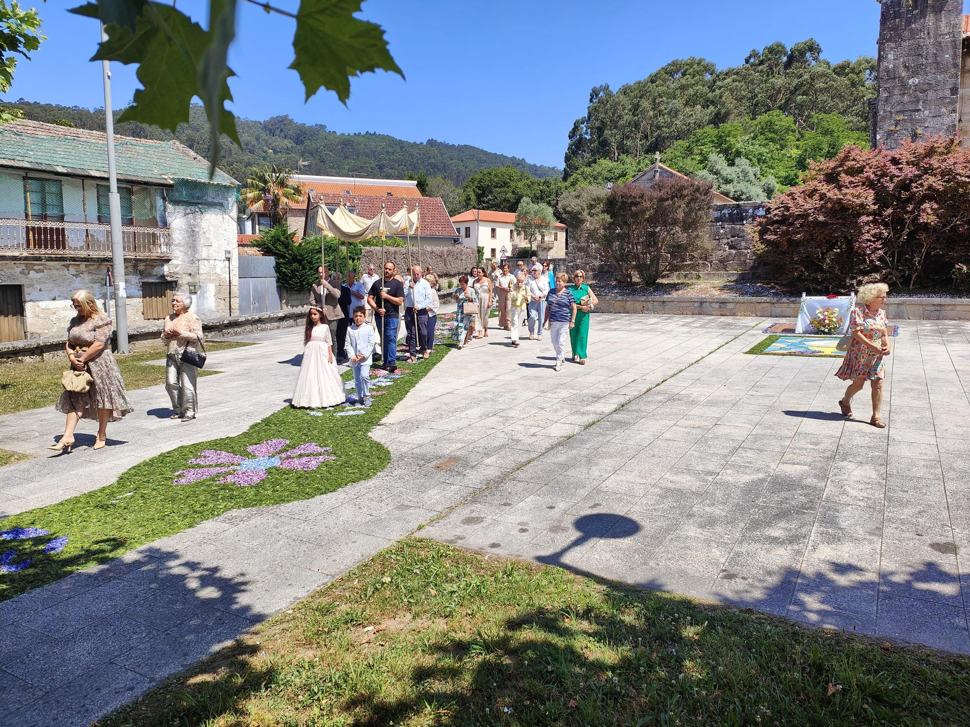El Corpus Christi de San Martiño en Moaña