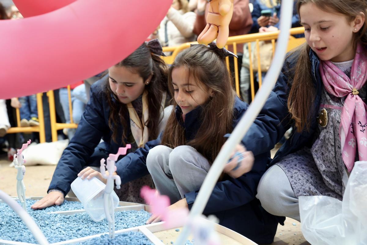 La falla infantil municipal llega a la plaza