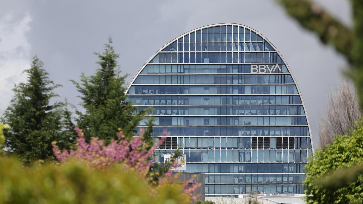 Una imagen de la sede del BBVA.