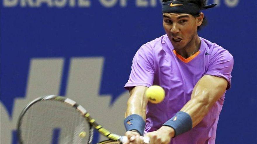 Nadal regresa por sus fueros y conquista Sao Paulo