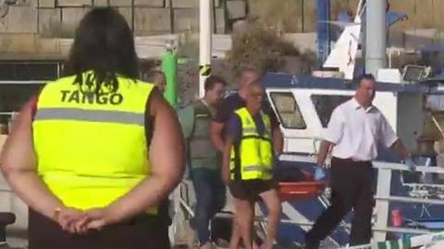 Muere golpeado por la hélice de un barco en La Palma