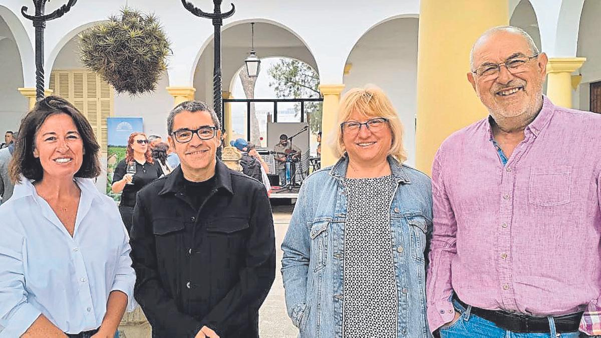 Pilar Oliver, Joan Llabrés, Bel Monrroig y Miquel Jaume