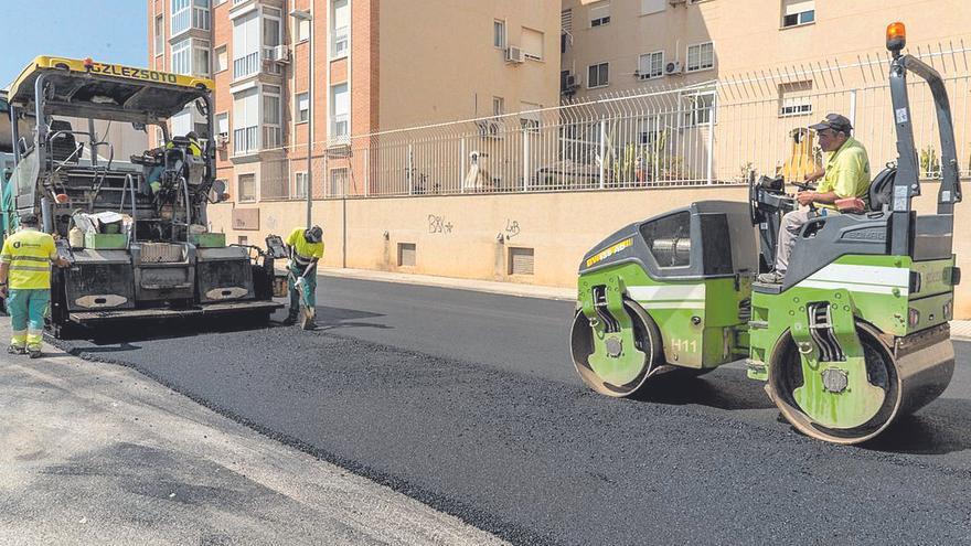 ‘Operación asfalto’ para renovar las carreteras de tres barrios de Cartagena