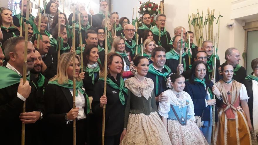 Carlos Mazón durante su visita a Castelló para participar en la Romeria