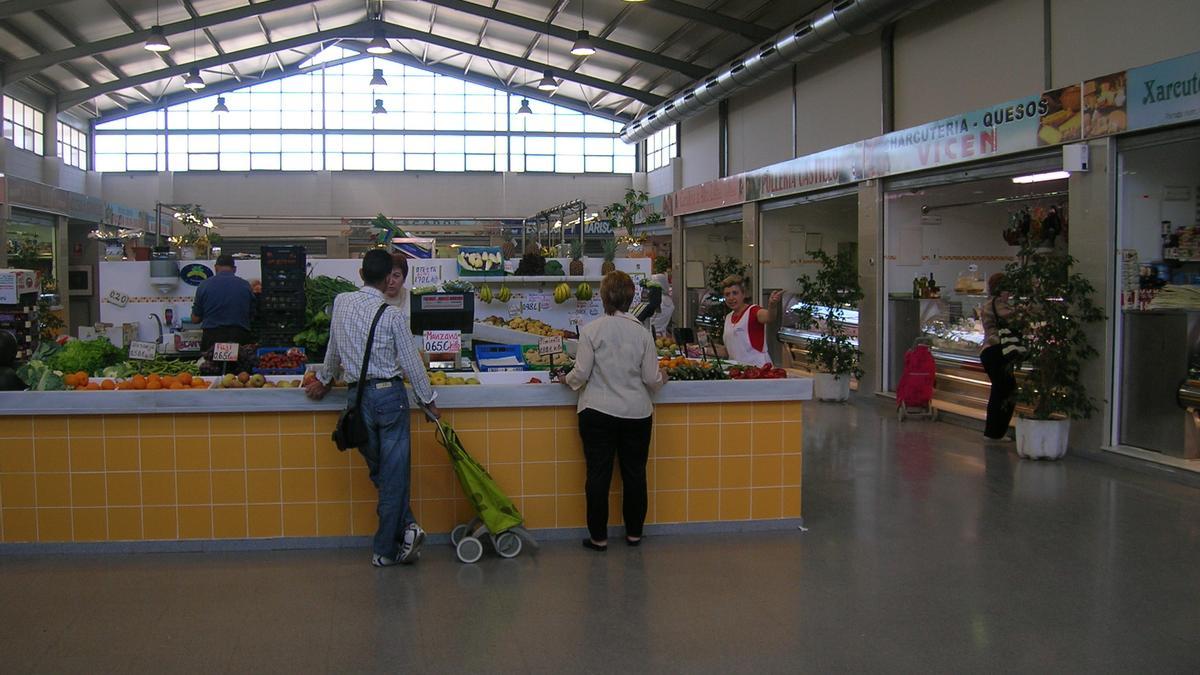 Imagen de archivo del Mercado Municipal de Alaquas.