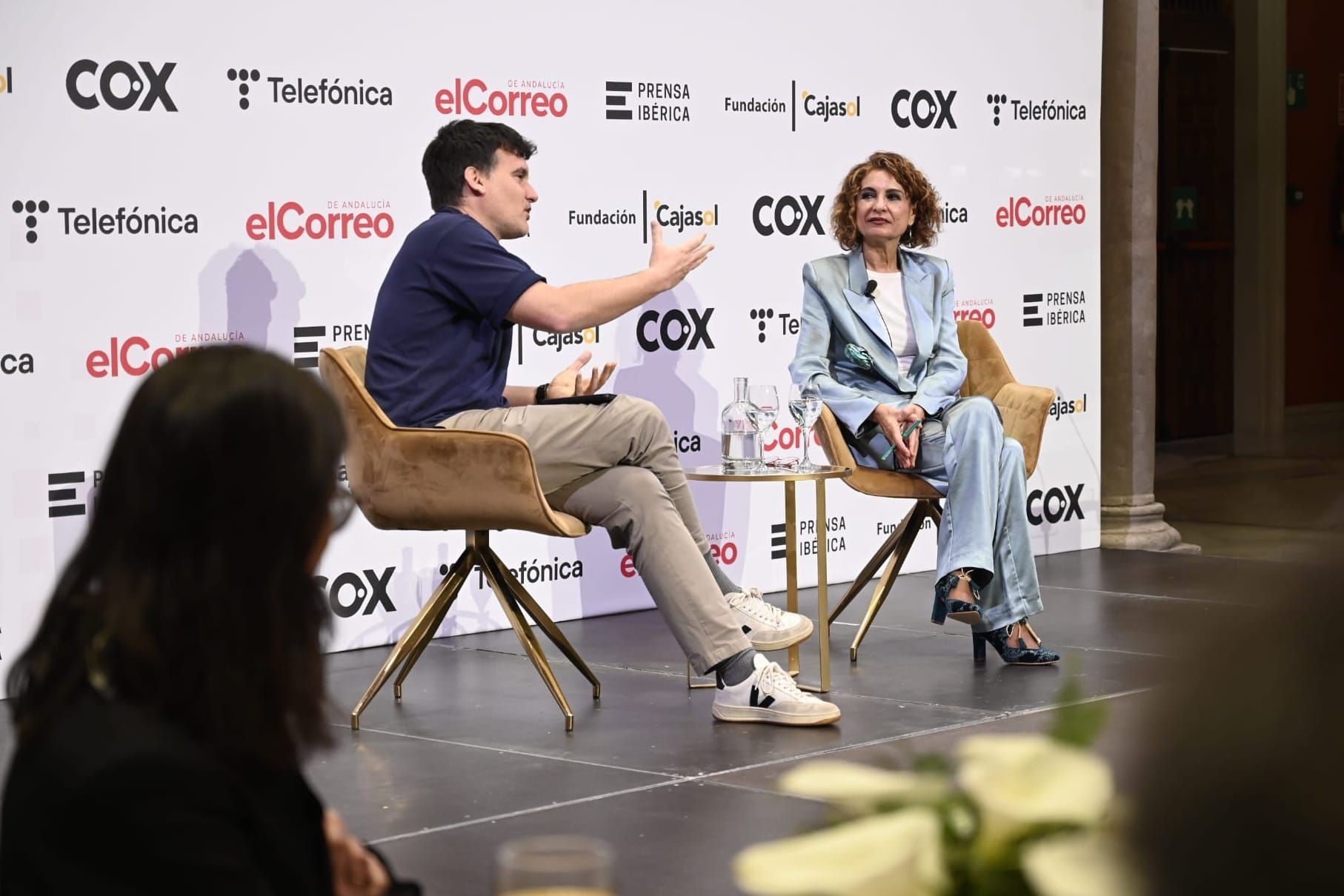 FOTOGALERÍA | #ElCorreopregunta, con María Jesús Montero