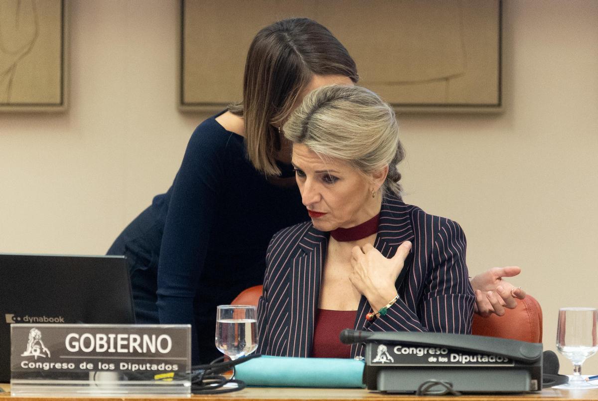 La vicepresidenta segunda del Gobierno y ministra de Trabajo y Economía Social, Yolanda Díaz.