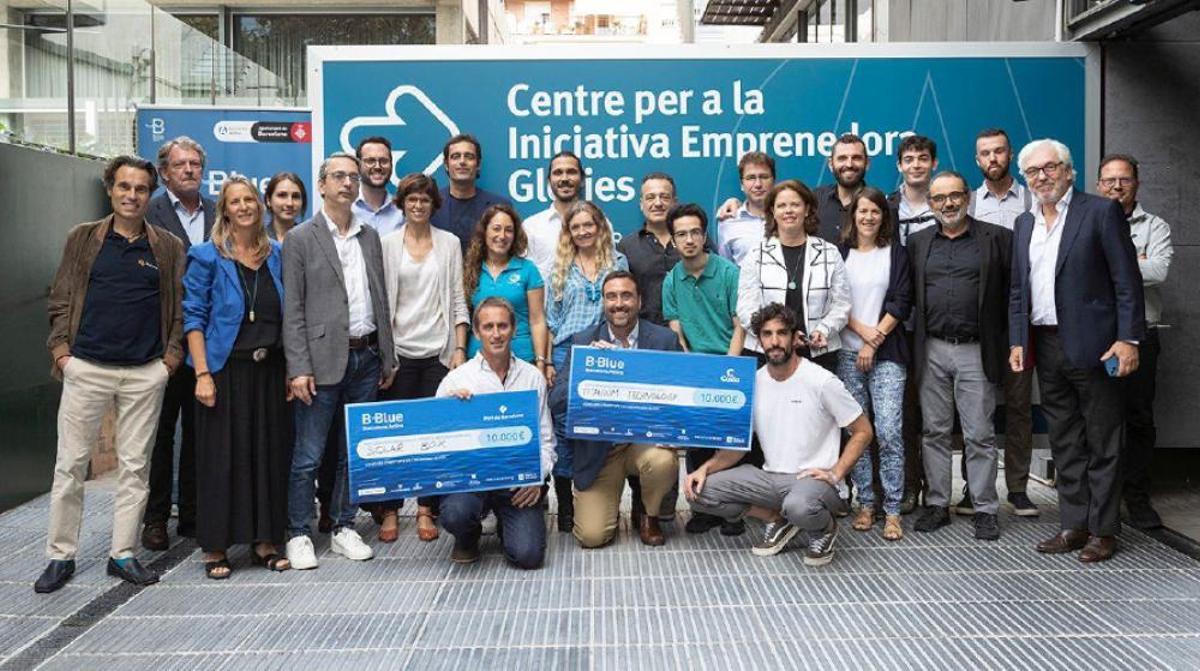 El programa B-Blue de emprendimiento premia a dos empresas que benefician al ecosistema marino