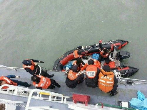 Naufragio del barco Sewol en Corea del Sur