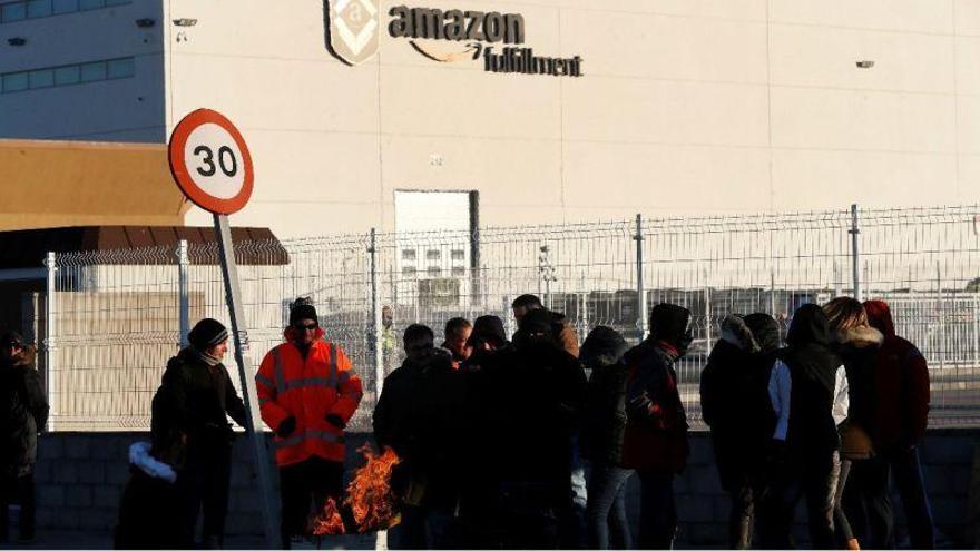 Los trabajadores de Amazon en Madrid culminan en Reyes un 2018 de huelgas