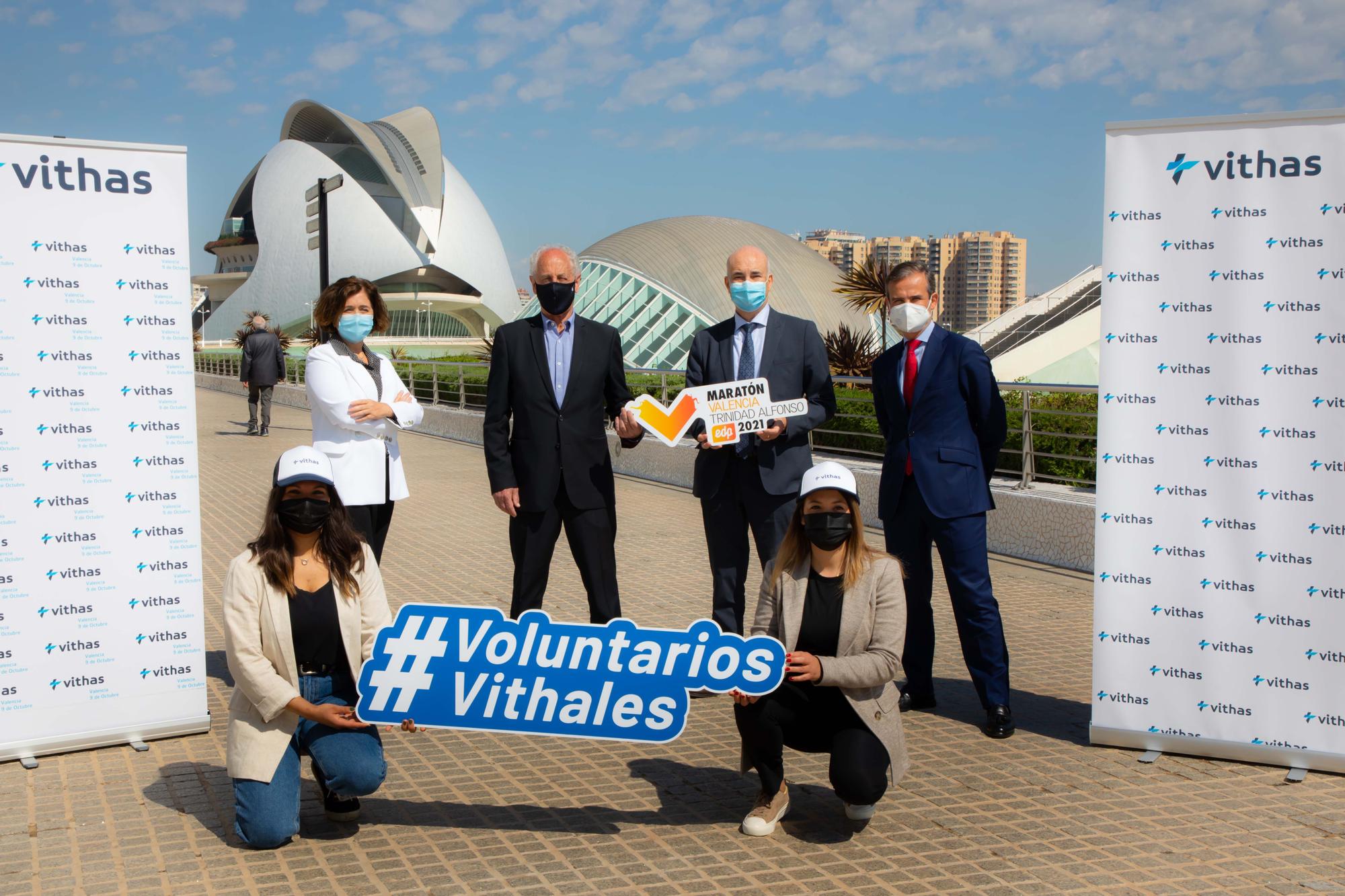 Vithas renueva su compromiso con el Medio Maratón y Maratón Valencia