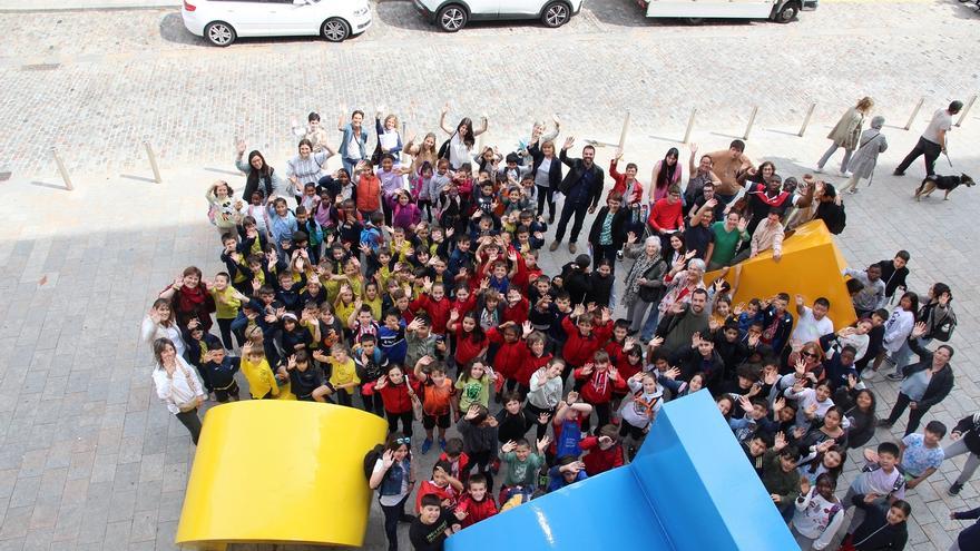 Nou centres educatius de Girona participen en el projecte «Apadrinem escultures»