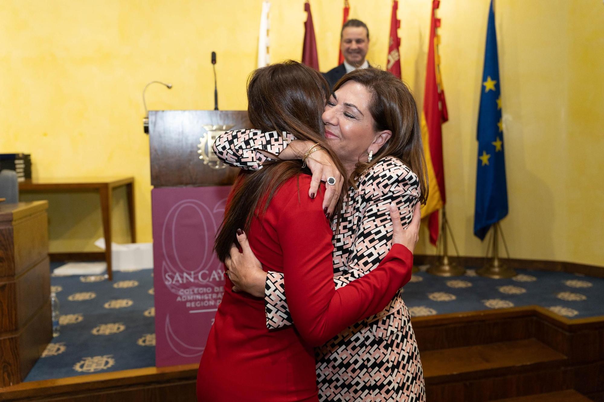 El Colegio de Gestores Administrativos de Murcia celebra patrón y distingue a nuevos colegiados