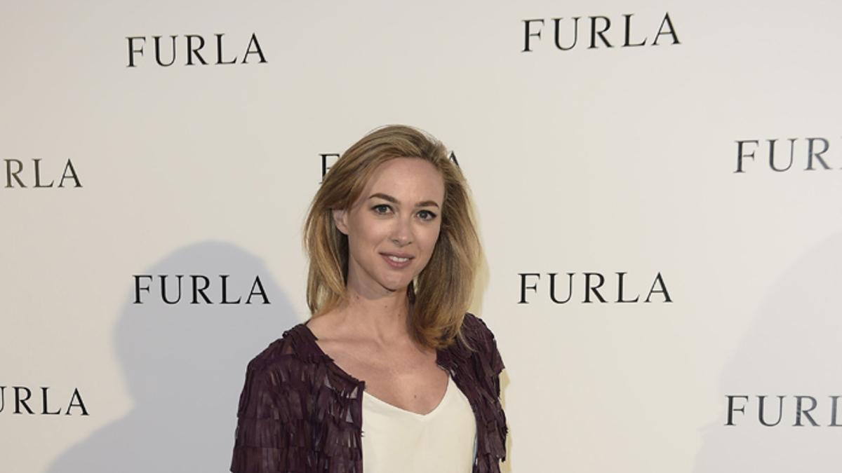 Marta Hazas en la fiesta de Furla