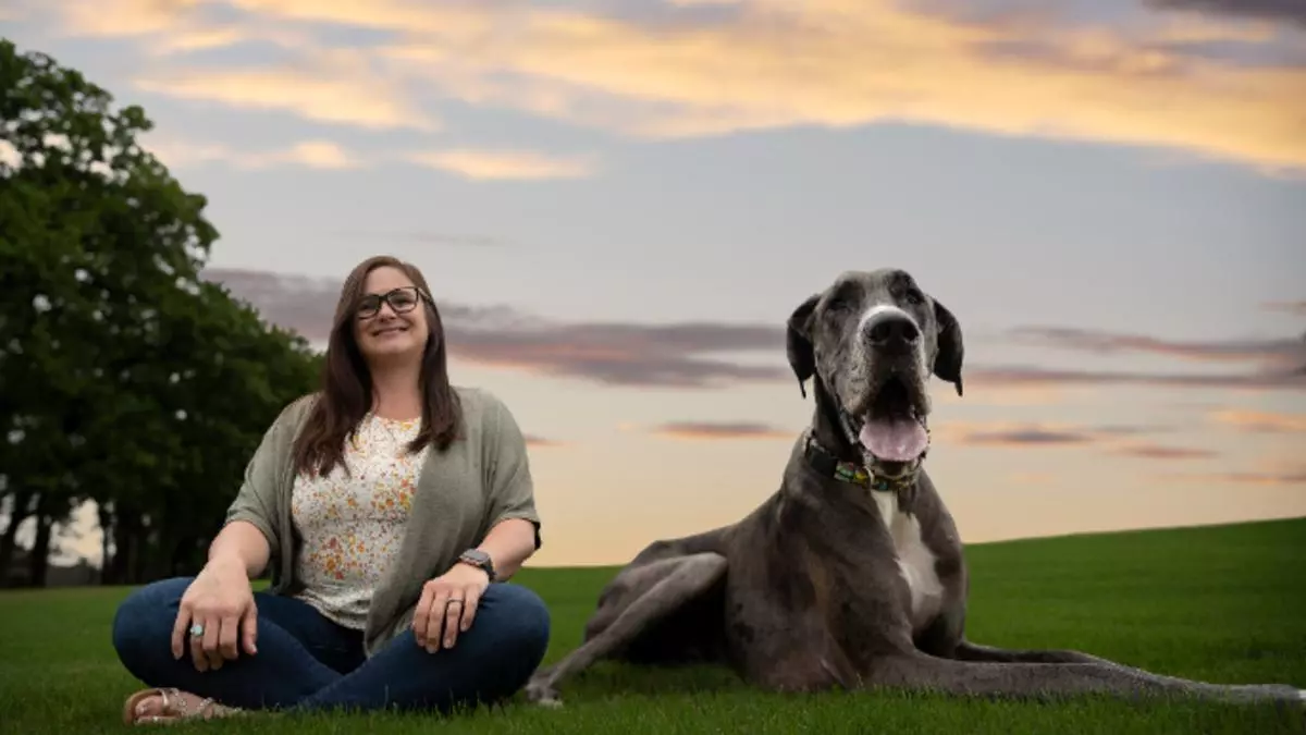 El perro más grande del mundo: así es Zeus, "¿es un perro o un caballo?"