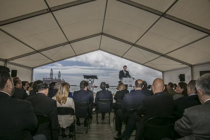 inauguración del puerto de granadilla por el ...