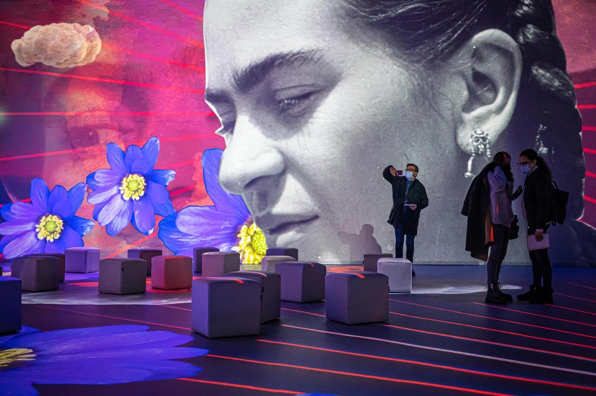 Inmersión digital en Barcelona en el arte y la vida de Frida Kahlo