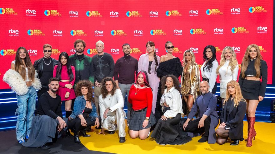 Estos son los artistas andaluces que participan en el Benidorm Fest 2025