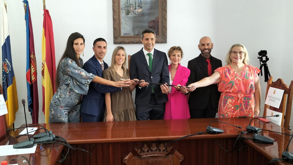 Constitución ayuntamientos Canarias: Jesús González del BNR-NC, alcalde de Agaete con el apoyo de los socialistas