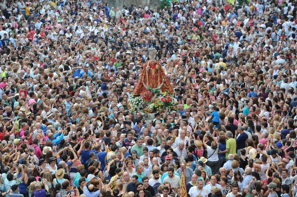 Romería de la Virgen de la Fuensanta: Salida de la