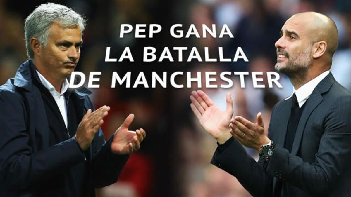 Guardiola gana 'La batalla de Manchester'