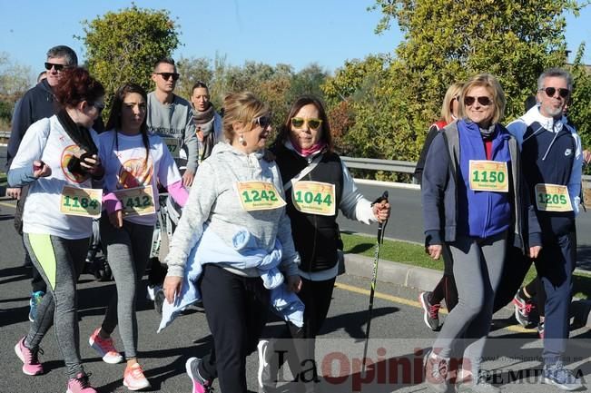 Carrera popular AFACMUR y La7TV en La Alberca: senderistas