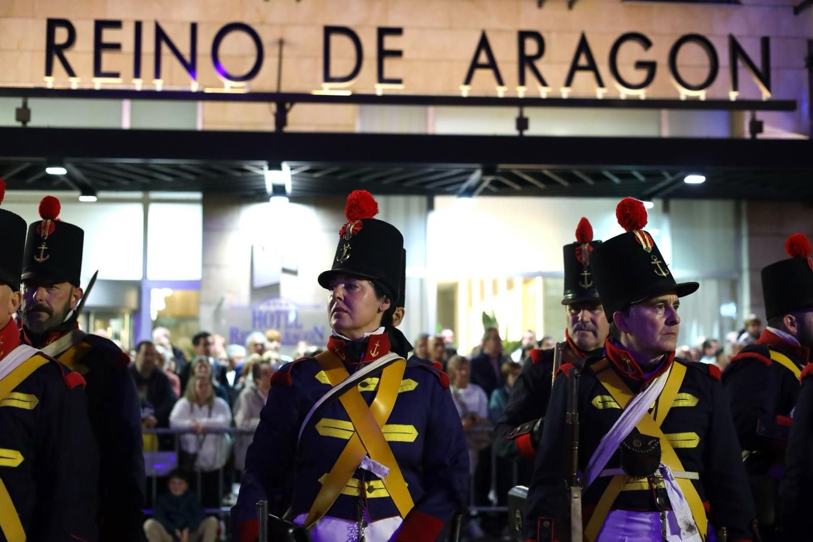 Zaragoza se engalana para recrear los Sitios de 1808