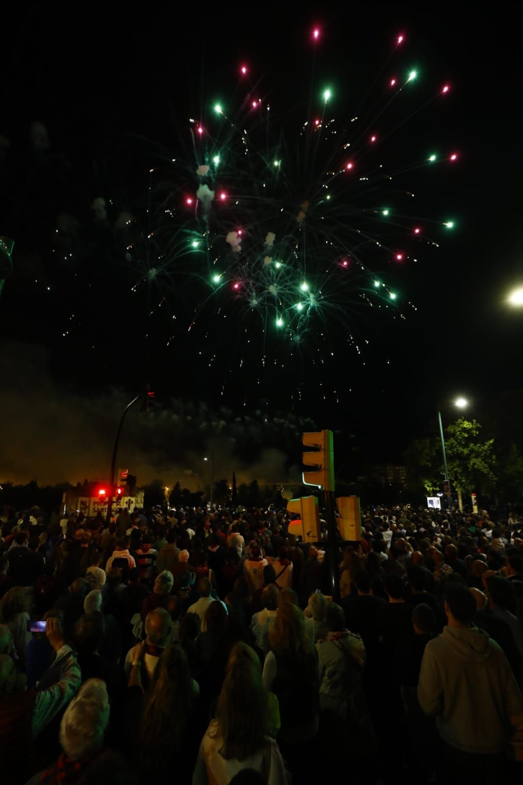 Los fuegos artificiales ponen un bonito broche final a las Fiestas del Pilar 2025