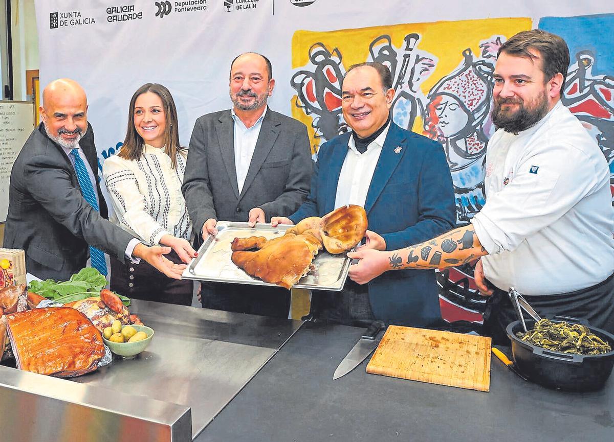 Presentación da Feira do Cocido de Lalín en Santiago