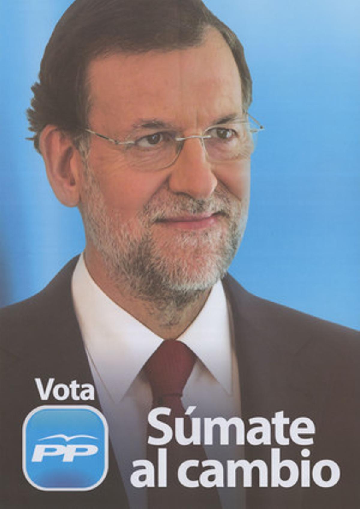 Los carteles del PP y AP en las elecciones generales desde 1982