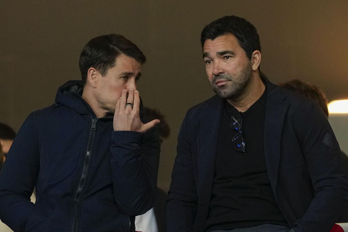 Deco y Bojan están al frente de la dirección deportiva del Barça