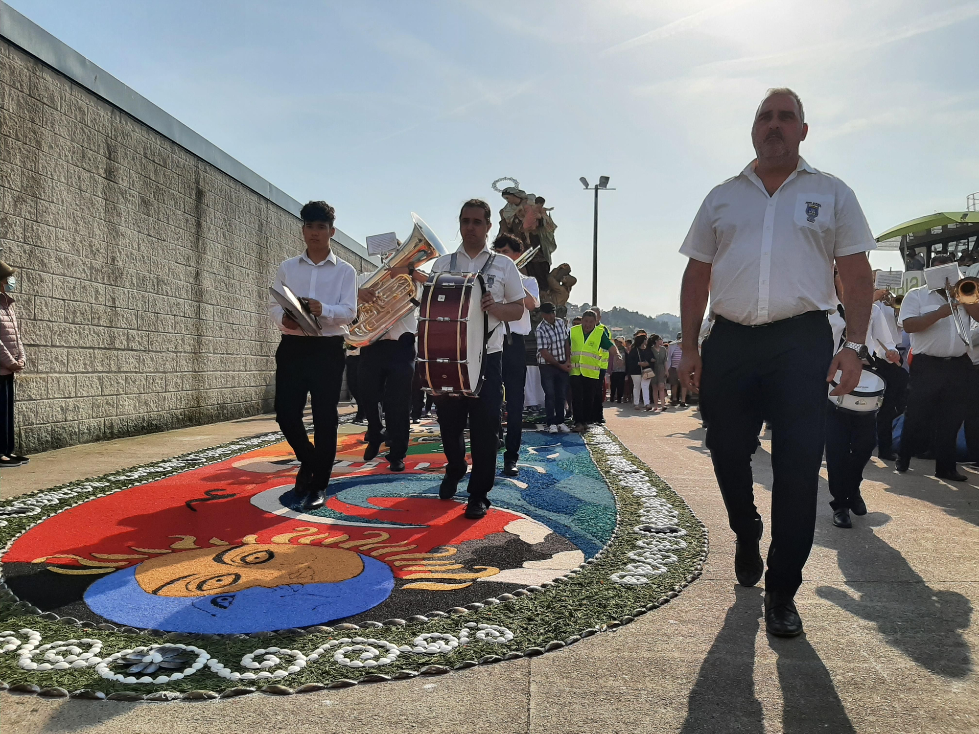 Las celebraciones de la Virgen del Carmen en Bueu