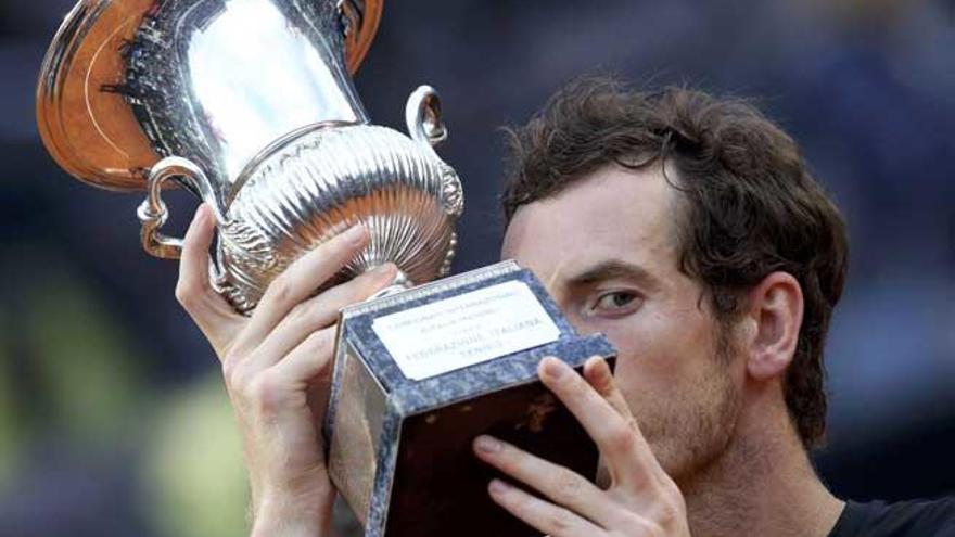 Murray gana en Roma y destrona a Djokovic en el Foro Itálico