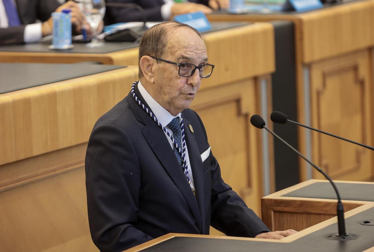 Ángel Urbina, presidente de la Junta Central de Usuarios del Vinalopó