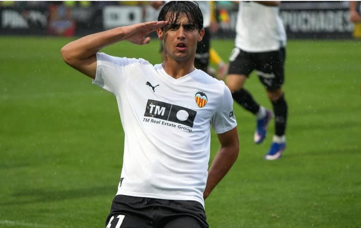 RODRIGO GAMÓN CON EL VALENCIA CF