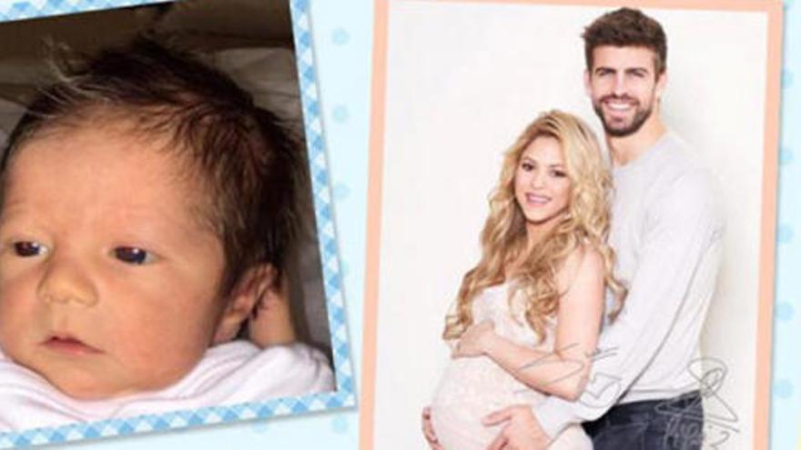 Shakira y Piqué presentan a Sasha Piqué Mebarak